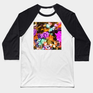 Beautiful detail / Watercolor flowers Baseball T-Shirt